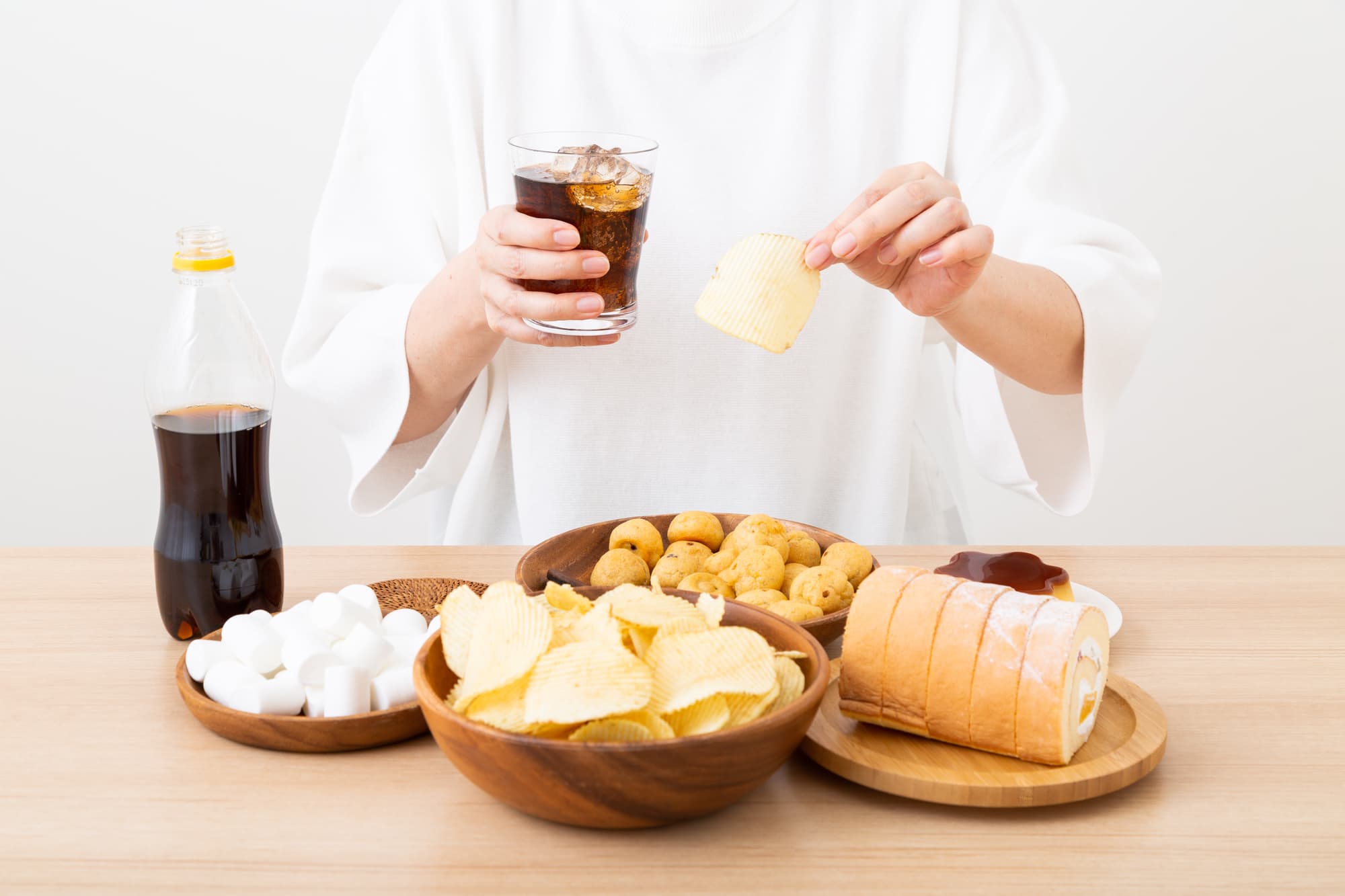食生活が不規則な人